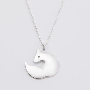 Beehive Handmade Fox Necklace